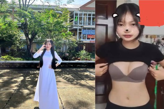 Lộ clip nóng em lớp phó quyến rũ