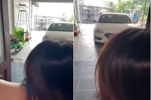 Quan hệ vụng trộm trên sofa khi bố mẹ vừa đi vắng